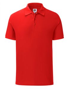 Herren Iconic Polo, Schmaler Fashion Fit - Farbe: Red - Größe: L