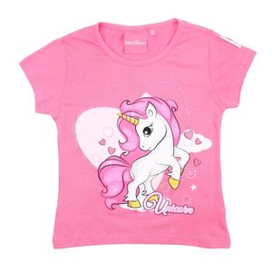 Sweet Einhorn Unicorn Mädchen Kinder T-Shirt – Pink / 98