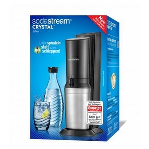 SodaStream Crystal 2.0 Titan mit Glasflasche
