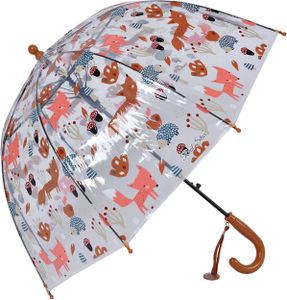 Clayre & Eef JZCUM0006O Dětský deštník oranžový Ø 50 cm