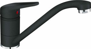 Franke NOVARA-PLUS Küchenarmatur Onyx 115.0470.661 Einhebelmischer, Hochdruck Festauslauf,