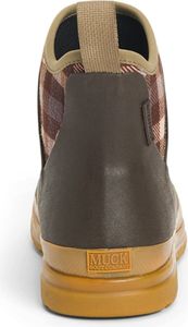 Muck Boots Originals Ankle Rubber Braun/Plaid/Gum Gummistiefel