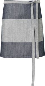 Jeans-Schürze 80x45cm mit Tasche Fb. navy : 100% Baumwolle 180 g/m² (Jeans) : navy