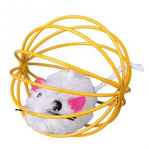Trixie Play Mouse in Cage Ball (Myš na hranie v klietke)