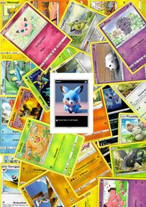 100 Pokemon Karten - Deutsch - Keine doppelt inkl. BenjiChu Sammelokjekt