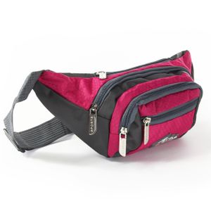 Bag Street Nylon Tasche Damenhandtasche Gürteltasche pink 33x14x10 OTJ507P