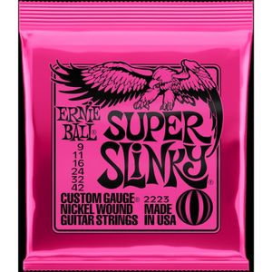 Ernie Ball 2223 Super Slinky Nickel 9-42 - Struny Pre Elektrickou Gitaru