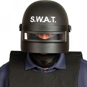 SWAT Helm als Kostümzubehör für Erwachsene