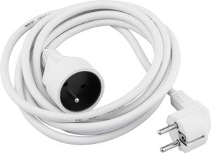 1-LANGE REPLUG WITH EARTH GROUND 3m 3x1,5 mm² WHITE