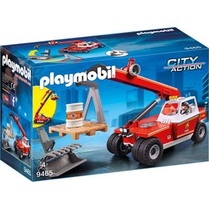 Playmobil 9465 Feuerwehr-Teleskoplader