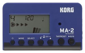 Korg MA-2-BL - digitales Metronom - blau/schwarz