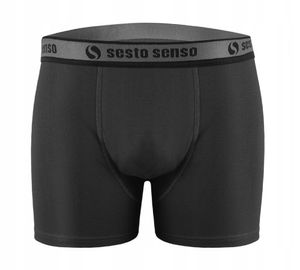 Sesto Senso Pánske boxerky Cougar Underwear Pánske boxerky - Graphite - 2XL