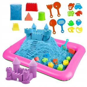 Kinetischer Sand 3Kg Sandkasten Pool Formen Set Xxl Super Plastik