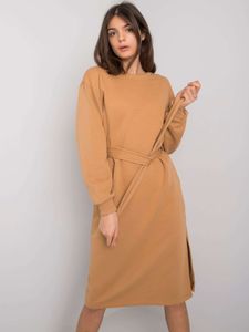 Rue Paris Minikleid für Frauen Dunch kamel S