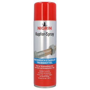 NIGRIN Kupfer-Spray 500ml - Hochdruckstabiles Trennmittel (1er Pack)