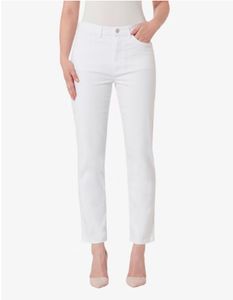 Stooker Nizza Damen Stretch Jeans  - WHITE - Tapered FIT (W42,L30)