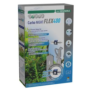 Dennerle Carbo NIGHT Flex400 - CO2-Düngeset für Aquarien bis 400 Liter