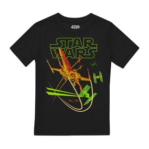 Star Wars - T-Shirt für Kinder TV2119 (140) (Schwarz)