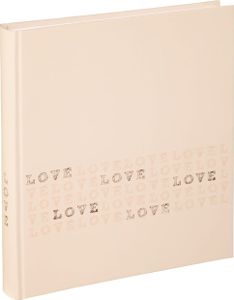 Hama Almeria Buchalbum 29x32 50 weiße Seiten Hochzeit 2098