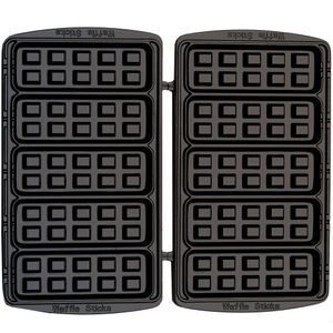 Syntrox Wechselplatten Waffle-Sticks für Multimaker MM-1400W Gusto