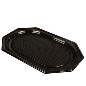 Papstar Servierplatten schwarz