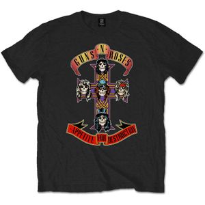Guns N Roses - "Appetite For Destruction" T-Shirt für Kinder RO3167 (146-152) (Schwarz)