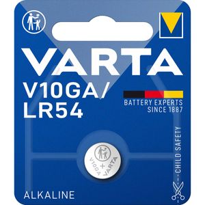 Varta V10GA, LR54, 189, 89, LR1130 knoflíková baterie