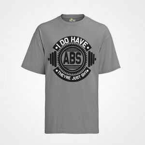 Bio Herren T-Shirt Train Hard GYM or Stay Home Life Bars GYM Bodybuilding