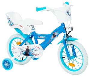 14 Zoll Kinder Mädchen Fahrrad Kinderfahrrad Mädchenfahrrad Mädchenrad Rad Disney Elsa Frozen die Eiskönigin Huffy 24291w