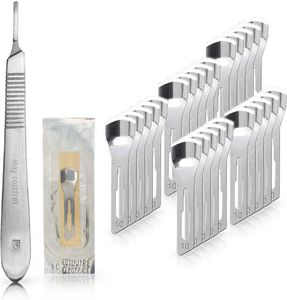 Set aus 25 x Hohlmeißelklingen  Figur 10  einzeln steril verpackt + 1 x May
