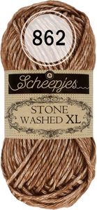 Scheepjes Stone Washed XL 50g (862) Brown Agate