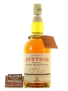 John B. Stetson Kentucky Straight Bourbon Whiskey 0,7l, alc. 42 Vol.-%