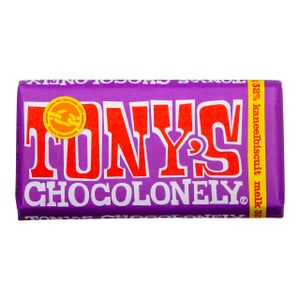 Tony's Chocolonely Klassisches Zimtgebäck aus Vollmilchschokolade 3 x 180 Gramm