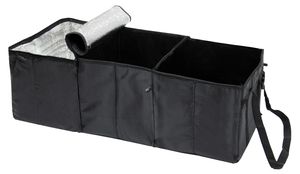 Kofferraumtasche mit Kühlfach, 86x30x31 cm, schwarz, mit Tragegriffe