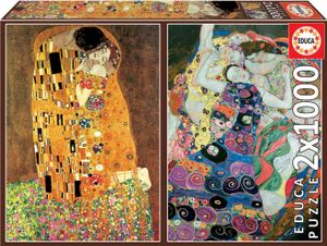 Educa - Klimt 2x1000 Teile Art Collection Puzzle