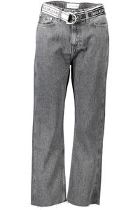 CALVIN KLEIN Damen Jeans Jeanshose Markenjeans Damenjeans , Größe:25 L32, Farbe:schwarz (1bz)