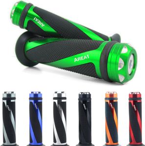 Area1 Motorrad Motorroller Griffe 2 Stück 1x 22mm + 1x 24-25mm (7/8 / 1 Zoll) Lenkergriffe Griffgummis Typ Coil Farbe Grün Area1 Motorrad Motorroller Griffe 2 Stück 1x 22mm + 1x 24-25mm (7/8 / 1 Zoll) Lenkergriffe Griffgummis Typ Coil Farbe Grün