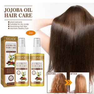 2 Stück 50ml Haarpflege Ätherisches Öl, Haaröl für Repariert und Nährende Trockenes Krauses Geschädigtes Haar