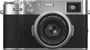 Fujifilm X X100VI Kompaktkamera 40,2 MP X-Trans CMOS 5 HR 7728 x 5152 Pixel Schwarz, Silber