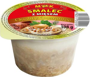 MK Smalec z Mięsem 108g Tradycyjny smak doskonały do kanapek wyśmienite