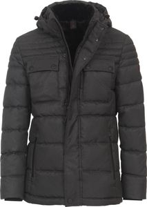 CASAMODA Herren Outdoor-Parka Kapuze gesteppt Regular Anthrazit 5XL
