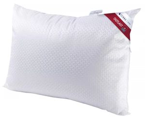 Vankúš na spanie 50x70 OUTLAST Senna Home obojstranný, nastaviteľný, so zipsom, antialergický, granulovaná výplň, pre astronautov, NASA, biely