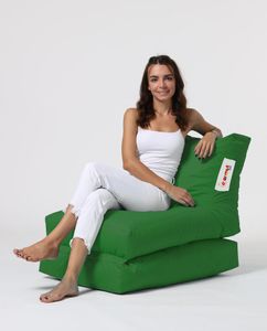 Hanah Home, Siesta- FRN1218, Grün, Klassische Sitzsäcke, 100% ige Styropor mit hoher Dichte recycelt