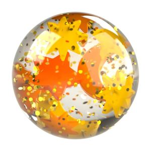 Kullerbü - Effektkugel Glitzer-Sterne