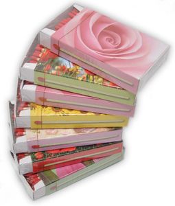 XL Streichholzschachteln Blumen Motive: 8 x 50er Packungen/Rosen/Mohn/Sonnenblumen Streichhölzer Zündhölzer