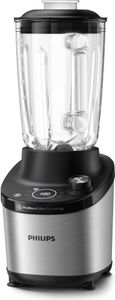 Philips Standmixer Avance Collection ProBlend inkl. 2 Trinkflaschen, 1.5 L, 1400 W, Metall/Glas (HR3760/10)