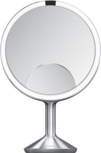simplehuman Sensorspiegel | Trio Max + dualem Licht 25 cm