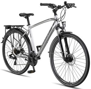 Licorne Bike Premium Touring Trekking Bike 28 cali - rower dla chłopców, dziewczynek, kobiet i mężczyzn - 21 biegów - rower górski - rower crossowy