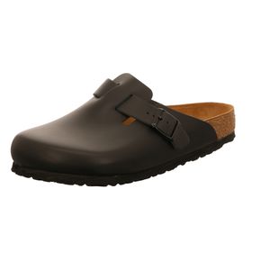 Birkenstock Boston Leder Clogs Weite Normal schwarz Schuhgröße:45