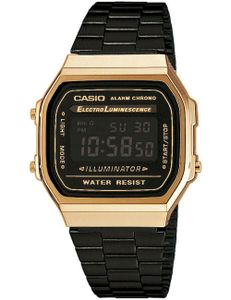 Casio - Náramkové hodinky - Pánske - Chronograf - Casio Collection Retro A168WEGB-1BEF